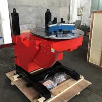 China Electric Lifting Welding Turn Table , Schneider Electric Controls System Rotating Welding Table on sale