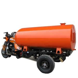 China Hydraulic Rear Brake Water Tank Tricycle Powered by Single Cylinder 4 Stroke Engine supplier