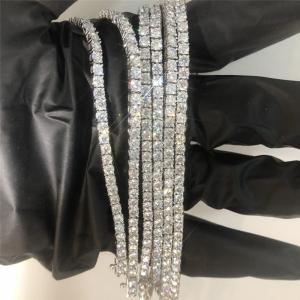 GRA Fine Jewelry Moissanite Tennis Chain Iced Out Tennis Chain For Women