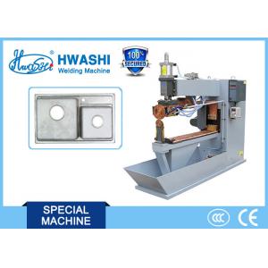 China 100KVA Semi-Automatic Sink Seam Welder Machine for  304 Stainless Steel 1+1mm thickness supplier