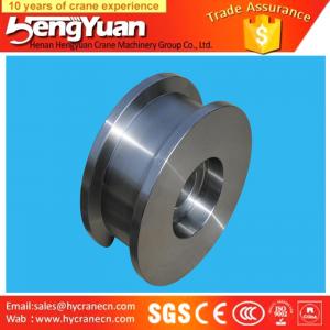 Gantry crane and overhead crane used forged iron crane wheels