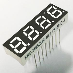 China 15 Pins Ultra Bright Red 4 Digit Led Display  For Alarm Clock supplier