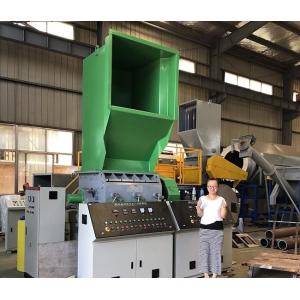 China Recycle Crusher PP PE Waste Plastic Recycling , Auto Industrial Crusher Machine supplier