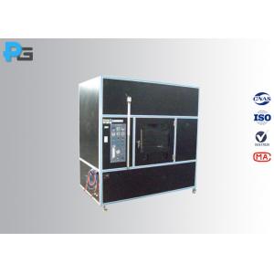 China 220V 50Hz Electrical Safety Test Equipment Horizontal / Vertical Flame Test Apparatus supplier