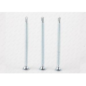 Square Drive Pan Head Self Drilling Screws Sheet Metal Fine Thread