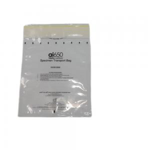 China Disposable LDPE Biochemical Specimen Bag Customized Gravure Printing supplier