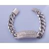 30g 925 Sterling Silver Charms For Bracelets Mens 17cm Anti-Allergic