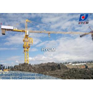 China TC6020 60M Jib Topkit Tower Crane Top-slewing Type 10tons Load Capacity supplier