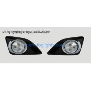 China 2008 Toyota Corolla Altis DRL 6W waterproof shockproof  LED fog light with CE, E-mark supplier