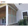 China 6063 -T5 Safety Aluminum Exterior Shutters Waterproof For Hotel wholesale