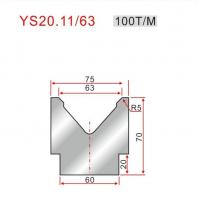 China YS20.11/63 CNC Press Brake Die HRC48-HRC53 Press Brake V Dies on sale