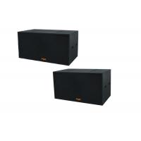 China Powered Stage Sound Equipment Dual 18 inch Subwoofer Speakers1600W RMS Black on sale
