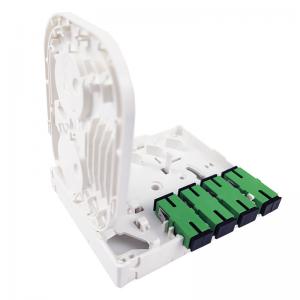 SC/APC Connector Type Fiber Optic Socket Panel for Indoor FTTH Network Connection