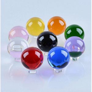 Casa que decora a bola incorporada da mágica da resina acrílica dos presentes do negócio dos presentes da bola UV colorida dos brinquedos da bola da resina