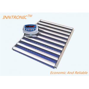 China Wireless roller conveyor scale 5T  2.4G with 1200 X 1200CM Paltform OIML C3 C5 with indicator supplier