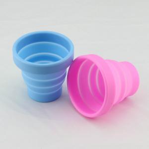 Easy taking foldable,collapsible silicone cup,silicone cup
