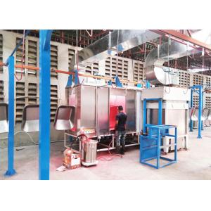 Powder Coating Lines Industrial Automatic Conveyor chain and High Temp Oven Systems