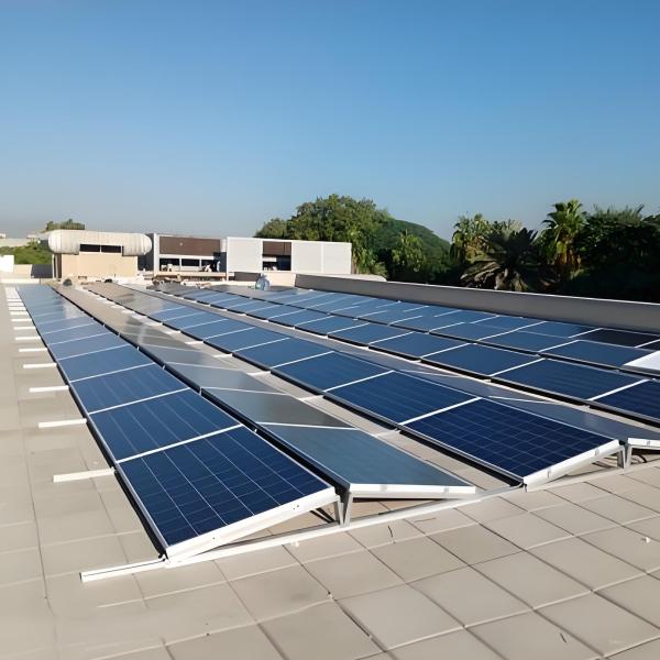 Commercial Solar Panel Roof Mounting Brackets Easy and Fast Installation