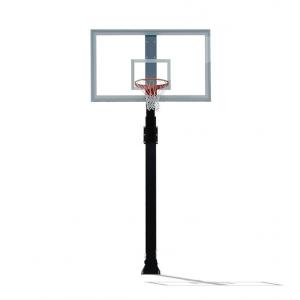 Waterproof Black Basketball Hoop Stand Rim 450MM With Powder Sprayed Surface