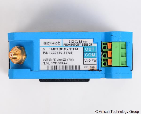 China Bently Nevada 330180-51-05 Sensor de proximité de 5/8 mm de longueur de 1000 mm et garantie d'un an pour la surveillance des vibrations wholesale