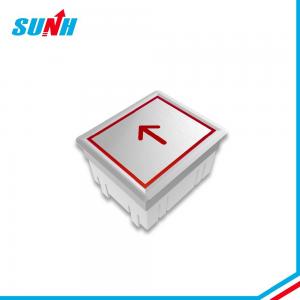 China In High Qulity Multi Color Square Lift Elevator Parts Push Button supplier
