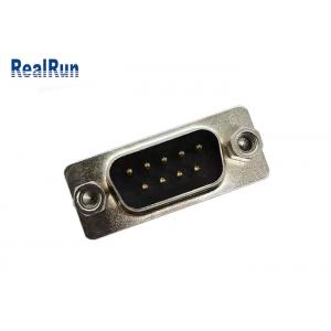 5 Amp DB 9P VGA Straight Male Connector With Two Lock Screw