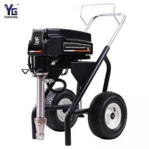 China Industrial High Pressure Stucco Airless Paint Spray Machine With Rotary Spray Nozzle supplier