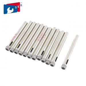 Glass Drill Bit Ceramic Tile Hole Saw Hex / Round Shank Zinc Coated Surface