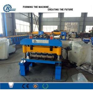 China 820 Model Metal Steel IBR Roof Panel Roll Forming Machine / Roof Sheet Making Machine supplier