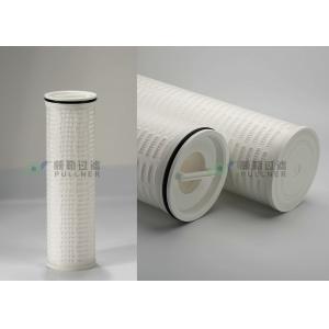 China PP Pleated Filter Diameter 6(152mm) High Flow Filter 5 micron 40 Length Competitive price supplier