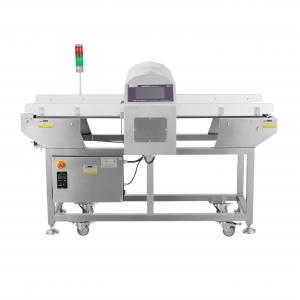 China Food Inspection System Touch Screen Pancake Metal Detector For Pork supplier