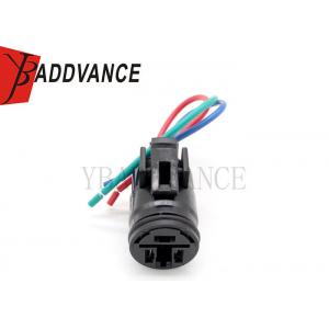 China Round 3 Way Vehicle Wiring Harness Alternator Connector For Toyota Black Color supplier