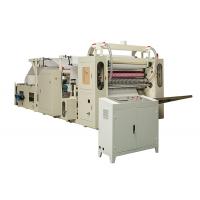 China N-Fold Hand Towel Machine Glue Lamination Point To Point Emboss 180m/Min on sale