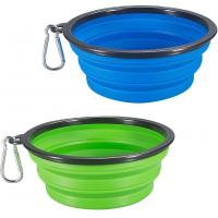 China Extra Large Size Collapsible Dog Bowl, Foldable Expandable Cup Dish for Pet Cat Food Water Feeding Portable Travel Bowl on sale