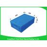 China Stackable Plastic Pallet Boxes PP Material , Folding Plastic Crates Transport Moving wholesale