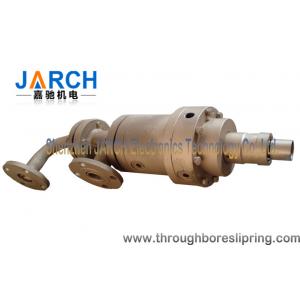 China Cast iron oil male threaded rotary coupling / hydraulic rotary joint Max Temperature:400℃ supplier