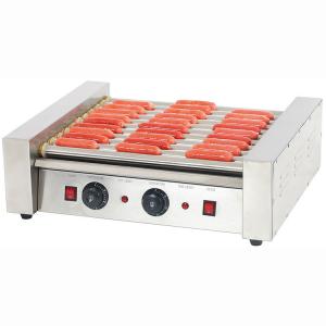 Electric Power CE Certificate THD-11 11 Rollers Hot Dog Roller Grill Sausage Roast Machine