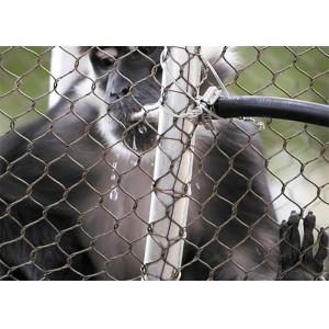 China 7X7 Animal Fence Netting 1.5mm Diameter Flexible Enclosure Wire Mesh For Aviary Building wholesale