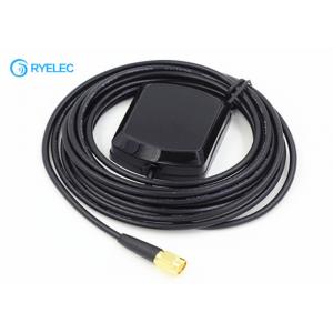 Outdoor Car External Gps Magnet Mount Antenna Waterproof Sma Male In Black