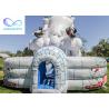 11x6.3x6m Giant Polar Bear Water Slide Polar Plunge Inflatable Pool Water Slide