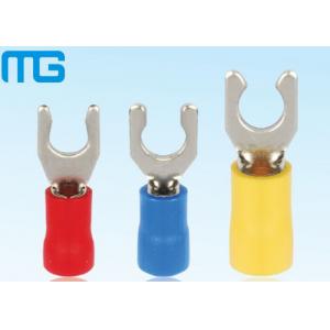 China Pre - Insulating Locking Spade Insulated Wire Terminals LSV LSVL LSVS T23 - Copper With Tin Plated supplier