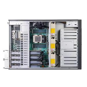 China Rack Personalizado 4 servidores Gpu con doble CPU LGA3647 portátil 4U Gpu Cuadro de servidor servidor de computadora con 3090 tarjetas Gpu supplier