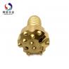 Gold DTH Rock Drilling Tools With Convex Face And Tungsten Carbide Buttons