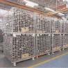 China Pallet Forklift Storage HDG Stackable Wire Mesh Container wholesale