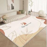 China Imitation Cashmere Fresh And Simple Living Room Floor Rugs With Special Style on sale