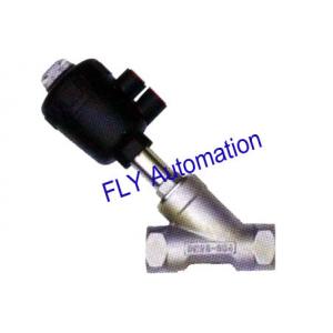 China PA Actuator 1 2000 178674,186488 Threaded Port 2/2 Way Angle Seat Valve supplier