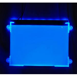 Square Blue LED Backlight Module Monochromatic 7 Segment LCD Display LED Backlight