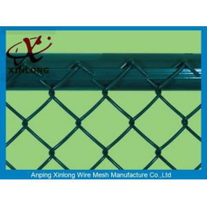 China Pvc Dipped Coating Chain Link Mesh Fence With Various Colors XLF-09 supplier