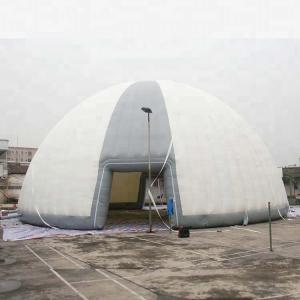 China Ground Air Building Inflatable Dome Tent Wind Resistant 100Km/H supplier