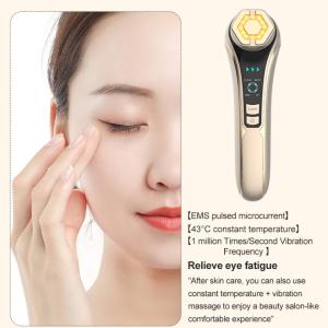 4 in 1 充電式多機能美容デバイス マイクロカレント RF ラジオ波フェイシャルマシン